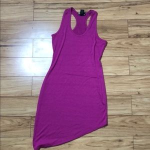 Pink/Purple tank top mini dress